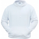 Sweatshirt blanc à capuche