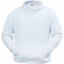 Sweatshirt blanc à capuche