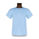 T-shirt Unisexe couleur, impression devant, Blizzard Blue