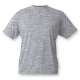T-shirt Unisexe couleur, impression devant, Ash Heather