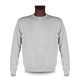 Sweatshirt personnalisable, impression devant, Ash Heather