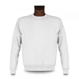 Sweatshirt personnalisable, impression devant, White