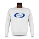 Sweatshirt personnalisable, impression devant, exemple de motif
